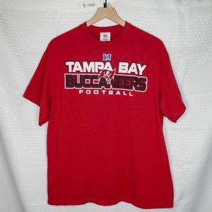 NFL TEAM - TAMPA BAY BUCCANEERS TSHIRT - RED - XL